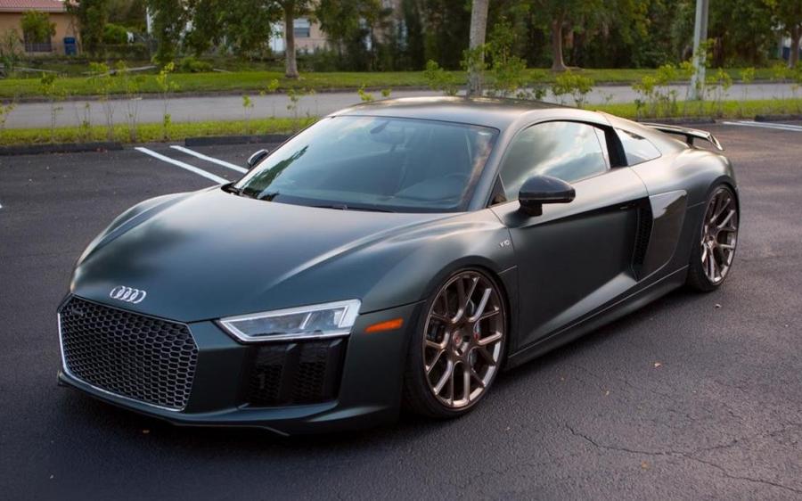 Audi R8 V10 on Vossen Wheels (CG-204) '2016